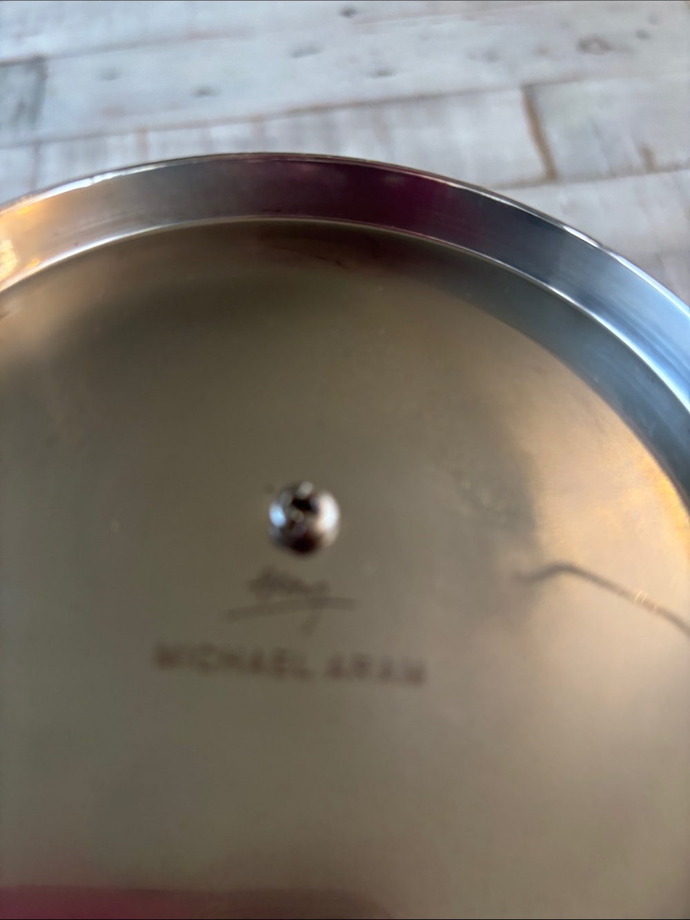 Michael Aram Floral Metal Accent Lid in Shiny silver - Picture 3 of 7